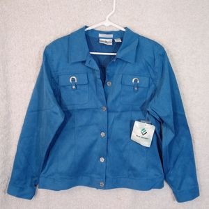 XL NwT Vintage Erin London Corduroy Jacket